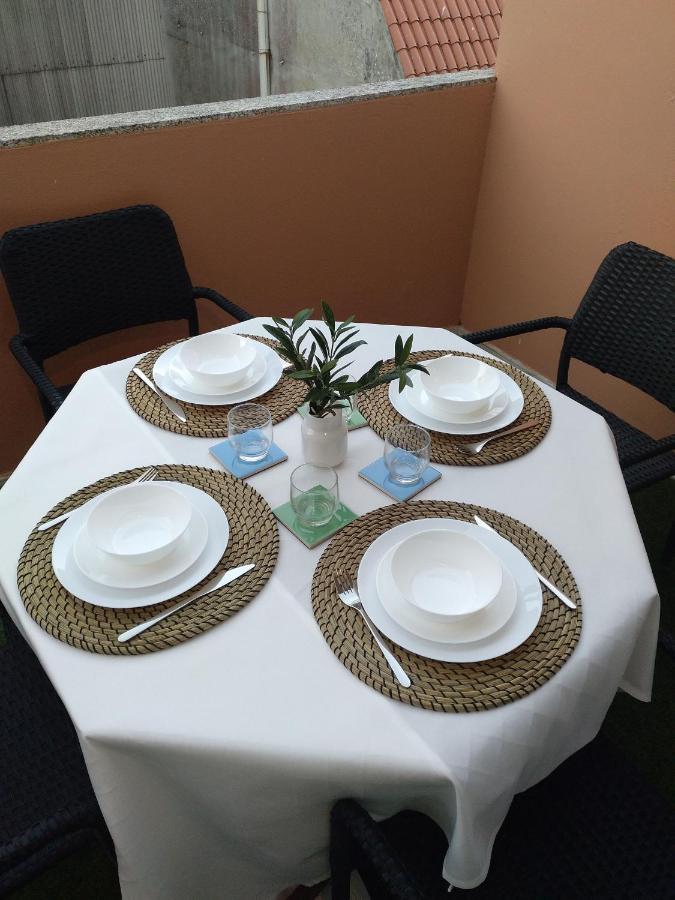 Apartament Sanxenxo Centro,30 M De La Playa Zewnętrze zdjęcie