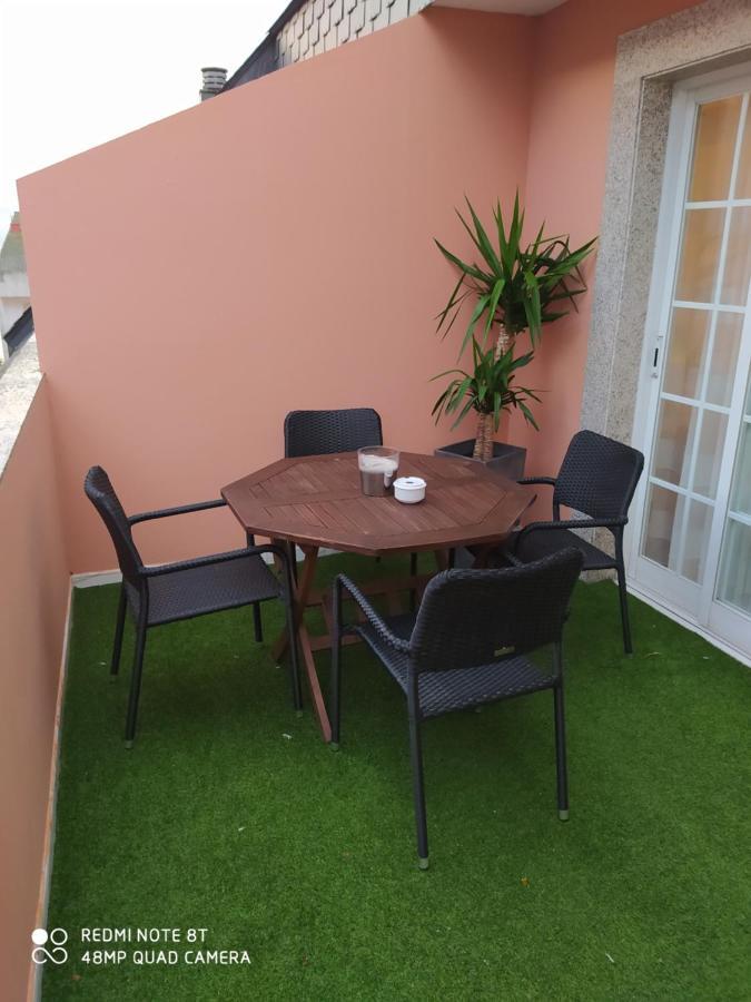 Apartament Sanxenxo Centro,30 M De La Playa Zewnętrze zdjęcie